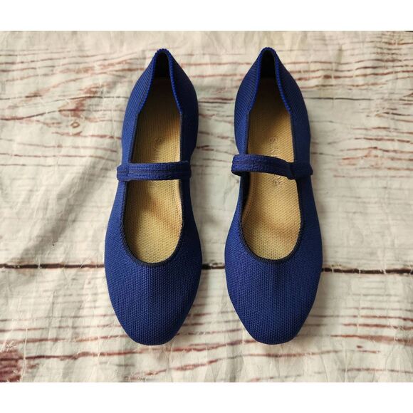 Rothy's The Square Mary Jane Flats Size 5.5 - Picture 3 of 6